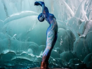 INSIDE MENDENHALL GLACIER